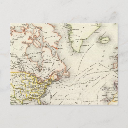 Nordamerikanische Schifffahrt Postkarte (Vorderseite)