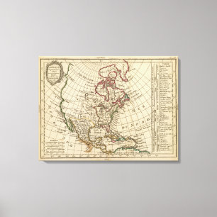 Nordamerikanische Schule Leinwanddruck