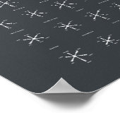 Nordamerikanische Skigebiete Poster (Ecke)