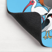Nordamerikanische Stelzvögel Mousepad (Ecke)