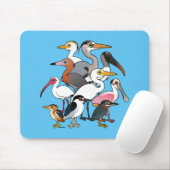 Nordamerikanische Stelzvögel Mousepad (Mit Mouse)