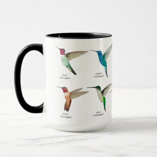 Nordamerikanische Tasse Humingbirds (Links)