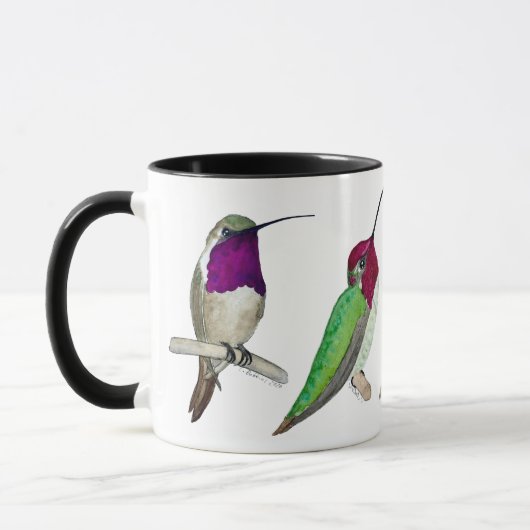 Nordamerikanische Tasse Hummingbirds (Links)