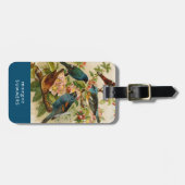 Nordamerikanische Vögel | Gustav Mü tzel Gepäckma Gepäckanhänger (Vorderseite horizontal)