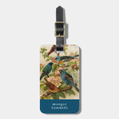 Nordamerikanische Vögel | Gustav Mü tzel Gepäckma Gepäckanhänger (Vorderseite vertikal)
