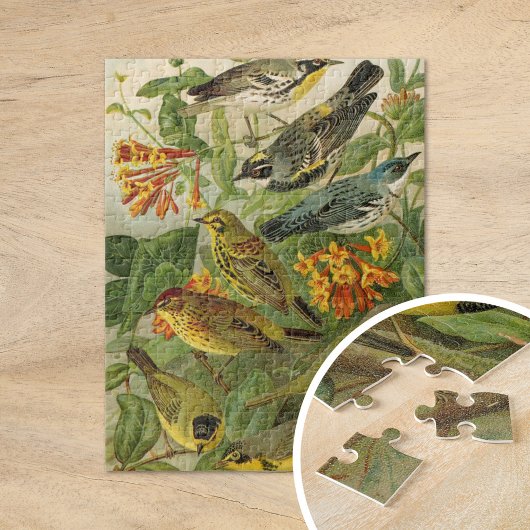 Nordamerikanische Vögel | Gustav Mü tzel Puzzle
