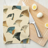 Nordamerikanische Vögel Handtuch (Viertel Falte)