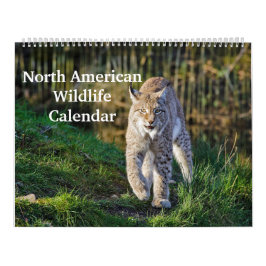 Nordamerikanische Wildfauna Kalender