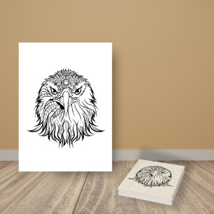 Nordamerikanischer Adler Gummistempel