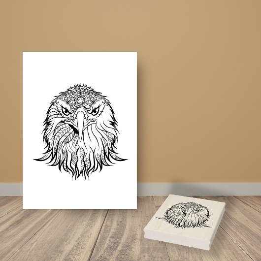 Nordamerikanischer Adler Gummistempel