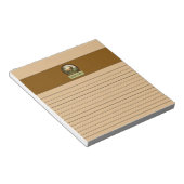 Nordamerikanischer Elch Burlywood Notepad Notizblock (angewinkelt)