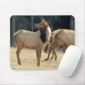 Nordamerikanischer Elch Mousepad (Mit Mouse)