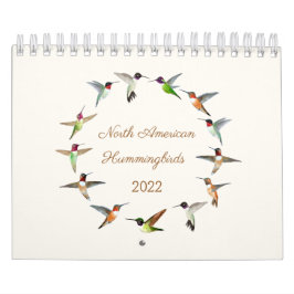 Nordamerikanischer Hummingbirds Calendar Kalender