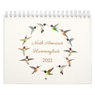 Nordamerikanischer Hummingbirds Calendar Kalender