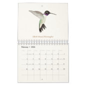 Nordamerikanischer Hummingbirds Calendar Kalender (Feb 2026)