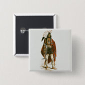 Nordamerikanischer Inder Button (Vorne & Hinten)