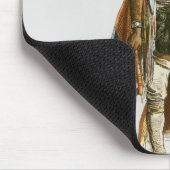 Nordamerikanischer Inder Mousepad (Ecke)