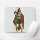 Nordamerikanischer Inder Mousepad (Mit Mouse)