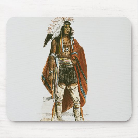 Nordamerikanischer Inder Mousepad (Vorne)