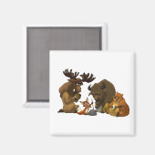Nordamerikanischer Jug Band Magnet (Vorderseite/Rückseite)