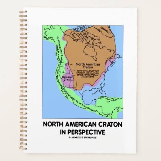 Nordamerikanischer Kraton Planer (Vorderseite)