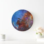 Nordamerikanischer Nebel Große Wanduhr (Zuhause)