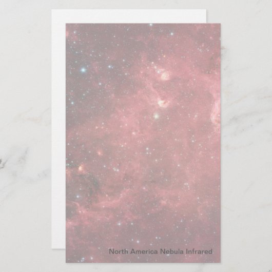 Nordamerikanischer Nebel Infrarot Briefpapier (Vorne/Hinten)