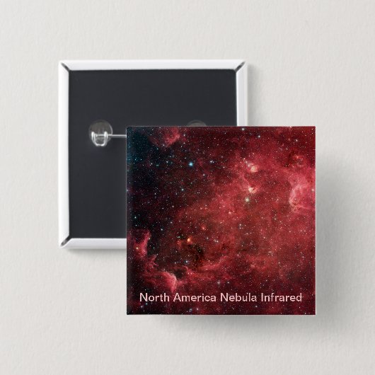 Nordamerikanischer Nebel Infrarot Button (Vorne & Hinten)