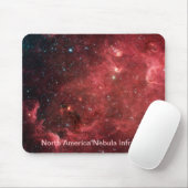 Nordamerikanischer Nebel Infrarot Mousepad (Mit Mouse)
