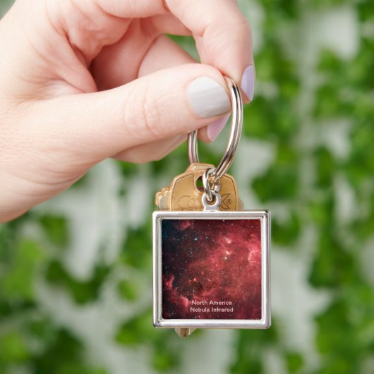 Nordamerikanischer Nebel Infrarot Schlüsselanhänger (Hand)