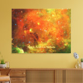 Nordamerikanischer Nebel Leinwanddruck (Insitu (Wohnzimmer))
