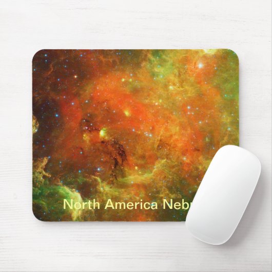 Nordamerikanischer Nebel Mousepad (Mit Mouse)