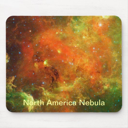 Nordamerikanischer Nebel Mousepad (Vorne)