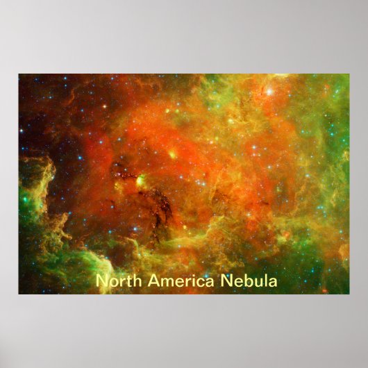 Nordamerikanischer Nebel Poster (Vorne)