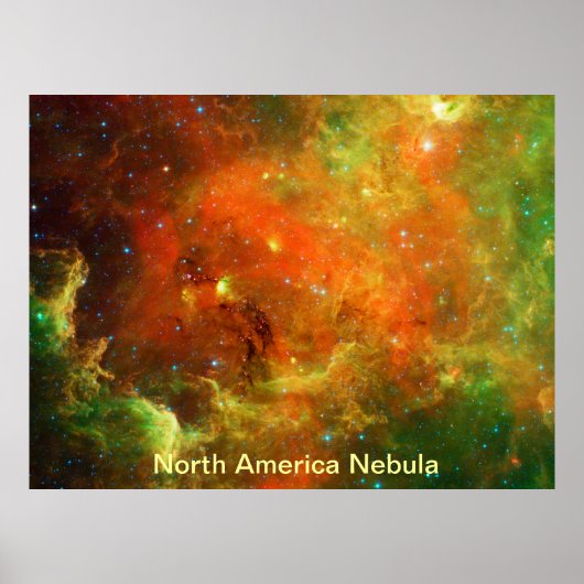 Nordamerikanischer Nebel Poster (Vorne)