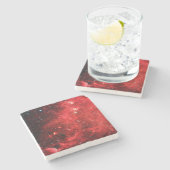 Nordamerikanischer Nebel Steinuntersetzer (Seitenansicht)