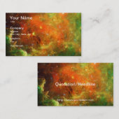 Nordamerikanischer Nebel Visitenkarte (Vorne/Hinten)