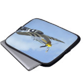 Nordamerikanischer P-51D Mustang, kleines Pferd Laptopschutzhülle (Vorne Knopf)