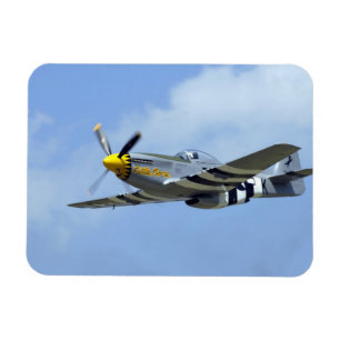 Nordamerikanischer P-51D Mustang, kleines Pferd Magnet