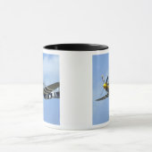 Nordamerikanischer P-51D Mustang, kleines Pferd Tasse (Zentrum)