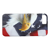 Nordamerikanischer Weißkopfseeadler auf Case-Mate iPhone Hülle (Rückseite (Horizontal))