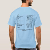 Nordamerikanisches Ausflug-Shirt Clovis T-Shirt (Rückseite)