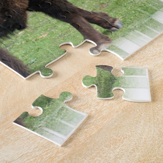 Nordamerikanisches Bison-Puzzlespiel Puzzle (Seite)