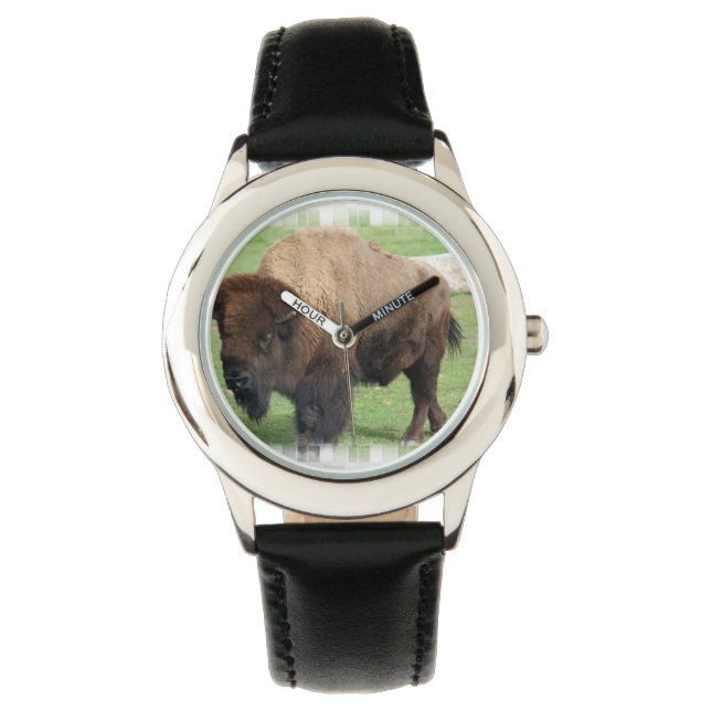 Nordamerikanisches Buffalo Armbanduhr (Vorderseite)