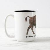 Nordamerikanisches Buffalo Zweifarbige Tasse (Links)