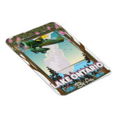 Nordamerikanisches Flugplakat Lake Ontario Magnet (Rechte Seite)