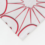 Nordamerikanisches Flussotter Weihnachten Fleecedecke (Ecke)