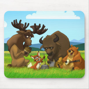 Nordamerikanisches Krug-Band Mousepad