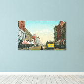 Nordansicht der 5th Street von der F Street Leinwanddruck (Insitu (Holzboden))