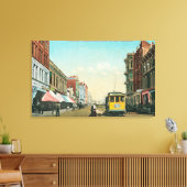 Nordansicht der 5th Street von der F Street Leinwanddruck (Insitu (Wohnzimmer))